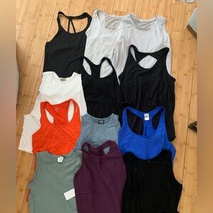 Assorted athletic gym Tank Tops Collection